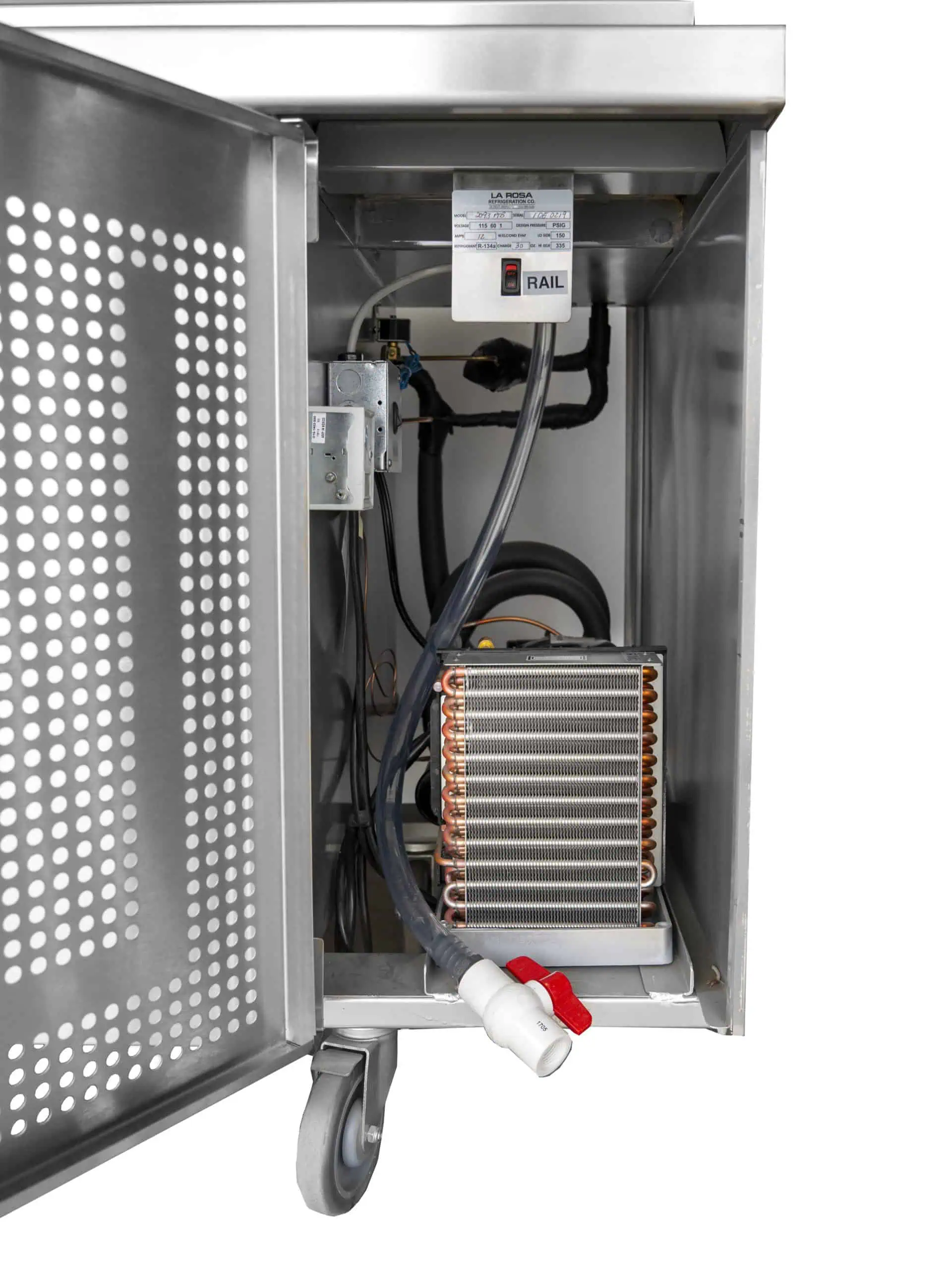 LaRosa 112" Pizza Prep Table - Image 4