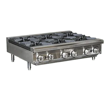 6 Open Burner Heavy Duty Hot Plate RHP-36-6