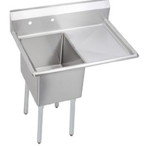 Single Compartment Sink with Right Hand Drainboard SW0542