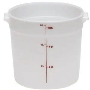 6 QT. Round Storage Container SW0562