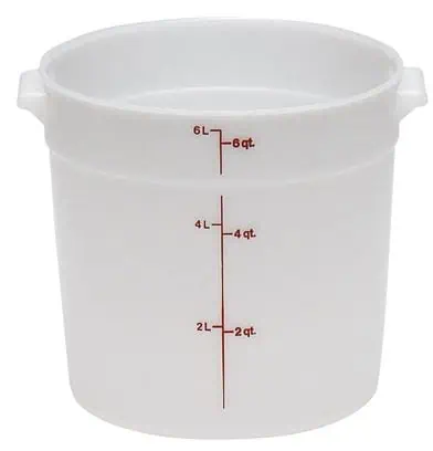  6 QT. Round Storage Container SW0562