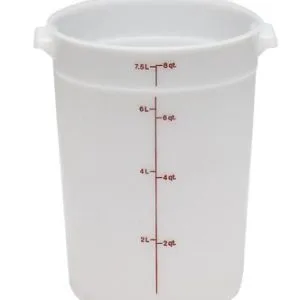 8 QT. Round Storage Container SW0312