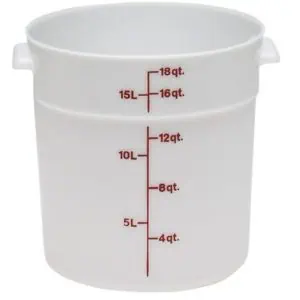 18 QT. Round Storage Container SW0314