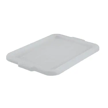 cheese tub lid is white polypropylene lid with rounded edges and handle covers