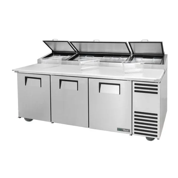 True TPP-AT-93-HC 93" Pizza Prep Table