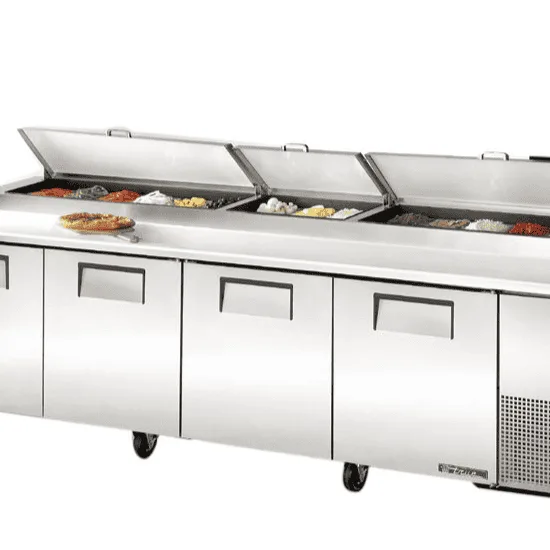 True TPP-AT-119-HC 119" Pizza Prep Table