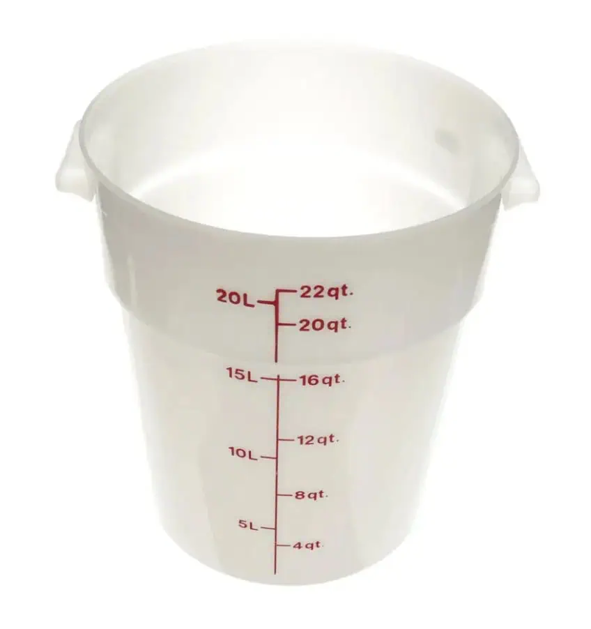 Wunder Bar Plastic Sauce Container