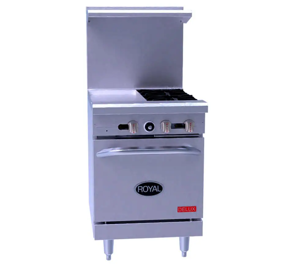 Royal Range Deluxe Series 4 Burner Range