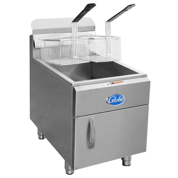 Globe GF30G 30LB Gas Countertop Fryer