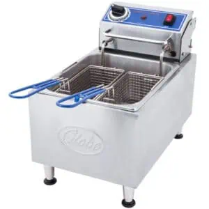 Globe PF10E 10LB Electric Countertop Fryer