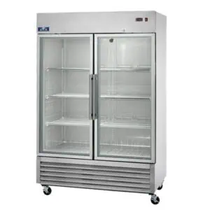 Arctic Air AGR49 Two door reach-in refrigerator – glass door