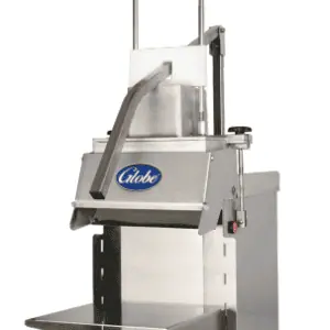 Globe cheese shredder with optional shelf