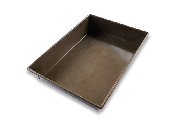 thumbnail image 2 of Authentic Detroit Style Pizza Pan - 10x8 Commercial Steel Deep Dish Pan 2 of 6