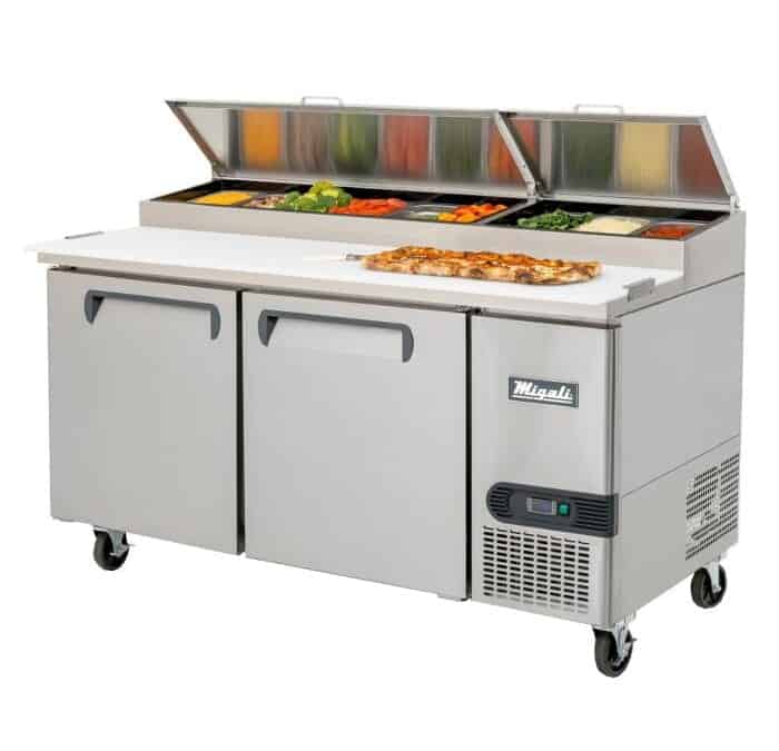 Migali 67″ Pizza Prep Table