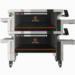 Hot Rocks Volcano 40-33 Stone Conveyor Oven Double Stack